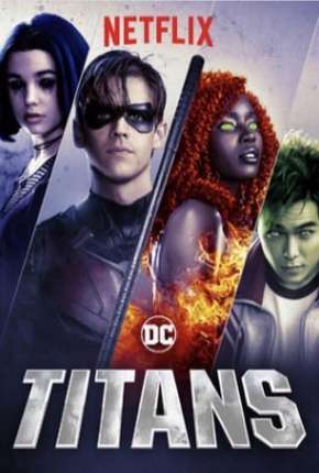 Capa do Série Titãs - Titans 1ª Temporada (2019) – pôster oficial