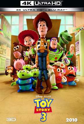 Capa do Filme Toy Story 3 - 4K (2010) – pôster oficial