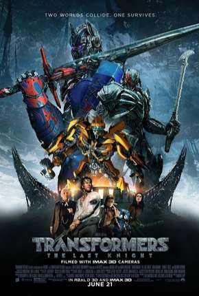 Capa do Filme Transformers - O Último Cavaleiro - Remux (2017) – pôster oficial