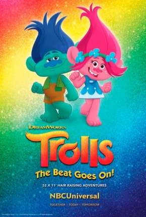 Capa do Desenho Trolls - O Ritmo Continua!  - 1ª a 6ª Temporada Completa (2019) – pôster oficial