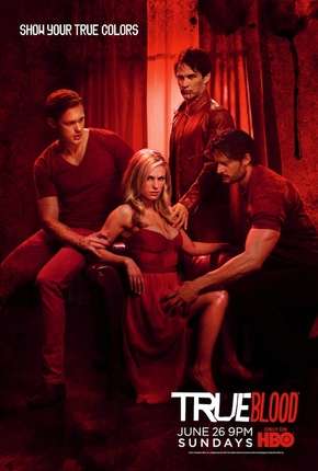 Capa do Série True Blood - 4ª Temporada Completa (2011) – pôster oficial