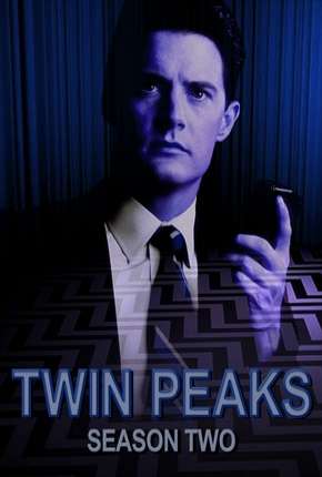 Capa do Série Twin Peaks - 2ª Temporada Completa (1990) – pôster oficial