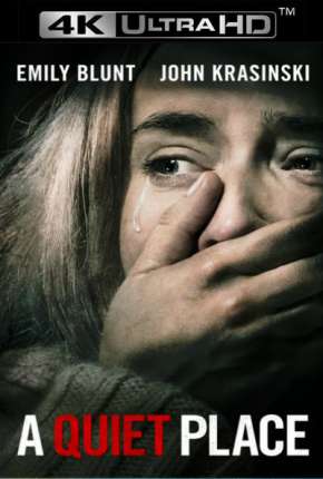 Capa do Filme Um Lugar Silencioso - 4K (2019) – pôster oficial