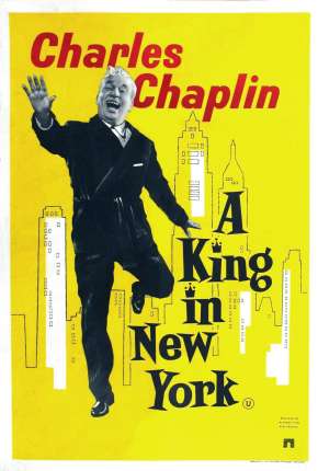 Capa do Filme Um Rei em Nova York (1957) – pôster oficial