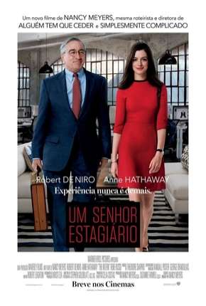 Capa do Filme Um Senhor Estagiário - The Intern (2015) – pôster oficial