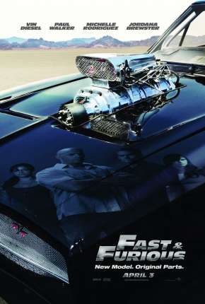 Capa do Filme Velozes e Furiosos 4 - IMAX OPEN MATTE (2009) – pôster oficial