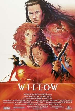 Capa do Filme Willow - Na Terra da Magia (1988) – pôster oficial