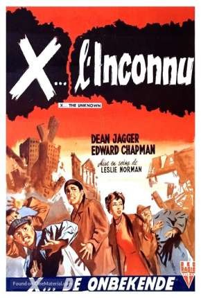 Capa do Filme X, O Monstro Radioativo - O Estranho de um Mundo Perdido - Legendado (1960) – pôster oficial