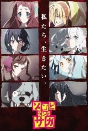 Capa do Desenho Zombieland Saga - Legendado (2018) – pôster oficial