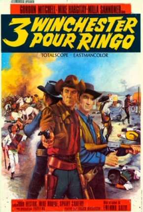 Capa do Filme 3 Balas para Ringo (1966) – pôster oficial