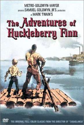 Capa do Filme As Aventuras de Huckleberry Finn (1960) – pôster oficial