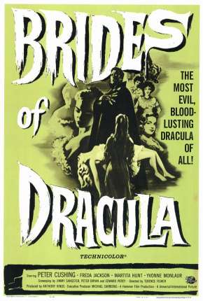 Capa do Filme As Noivas do Vampiro (1960) – pôster oficial