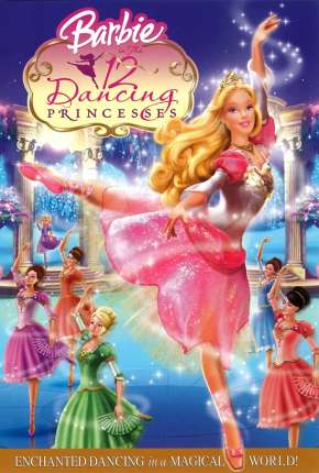 Capa do Filme Barbie em as Doze Princesas Bailarinas (2006) – pôster oficial