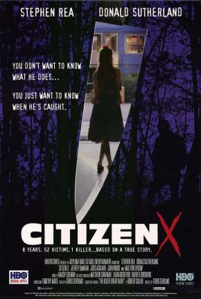 Capa do Filme Cidadão X (1995) – pôster oficial