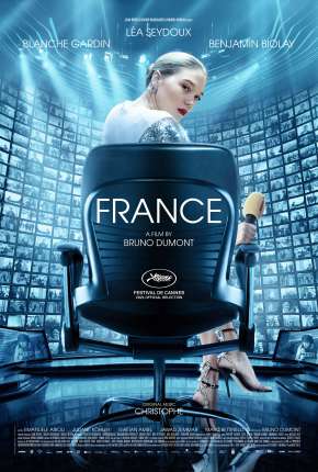 Capa do Filme France Sob Os Holofotes (2021) – pôster oficial