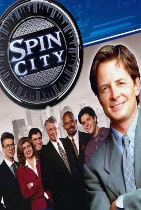 Capa do Série Limpando a Barra - Spin City Legendada (1996) – pôster oficial