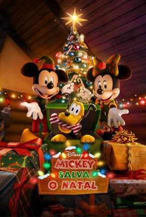 Capa do Filme Mickey Salva o Natal (2022) – pôster oficial