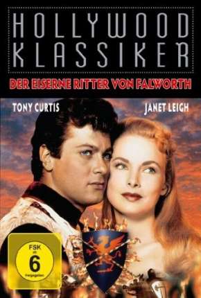 Capa do Filme O Escudo Negro de Falworth (1954) – pôster oficial