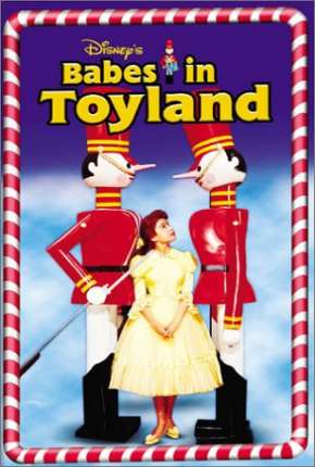 Capa do Filme O Mundo Encantado dos Brinquedos (1961) – pôster oficial