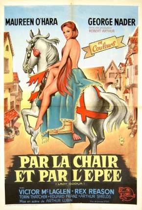 Capa do Filme O Suplício de Lady Godiva - Legendado (1955) – pôster oficial