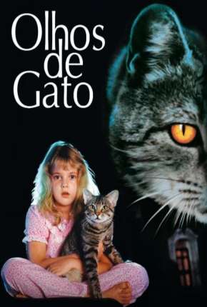 Capa do Filme Olhos de Gato (1985) Cats Eye (1985) – pôster oficial
