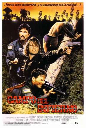 Capa do Filme Onze para o Inferno (1986) – pôster oficial