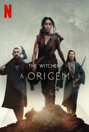 Capa do Série The Witcher - A Origem - 1ª Temporada Completa (2022) – pôster oficial