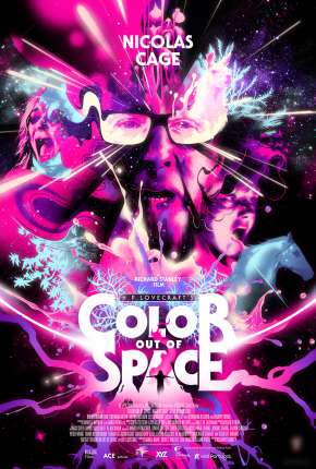 Capa do Filme A Cor que Caiu do Espaço (2021) – pôster oficial