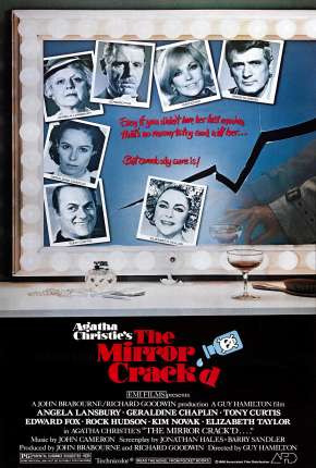 Capa do Filme A Maldição do Espelho - The Mirror Crackd (1980) – pôster oficial