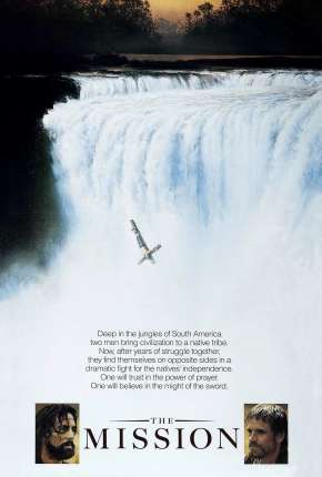 Capa do Filme A Missão - The Mission (1986) – pôster oficial