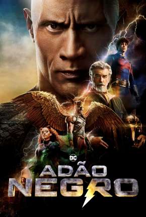 Capa do Filme Adão Negro - Black Adam HDR (2022) – pôster oficial