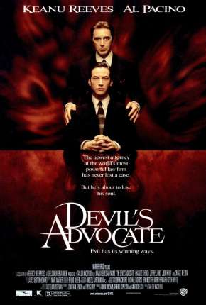 Capa do Filme Advogado do Diabo - The Devils Advocate (1997) – pôster oficial