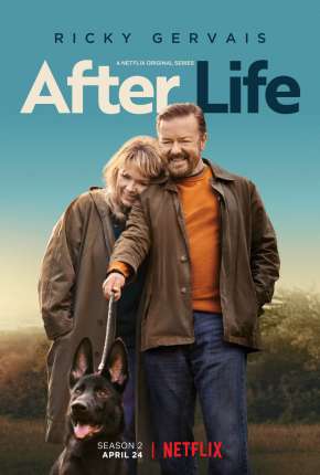 Capa do Série After Life - Vocês Vão Ter de Me Engolir - 1ª Temporada Completa (2020) – pôster oficial