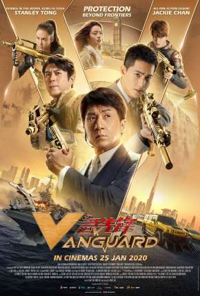 Capa do Filme Agentes Vanguard (2020) – pôster oficial