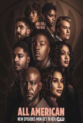 Capa do Série All American - 4ª Temporada (2021) – pôster oficial