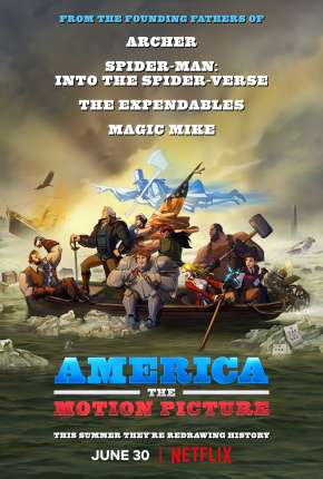 Capa do Filme America - The Motion Picture (2021) – pôster oficial