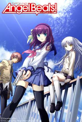Capa do Desenho Angel Beats! - Legendado (2010) – pôster oficial