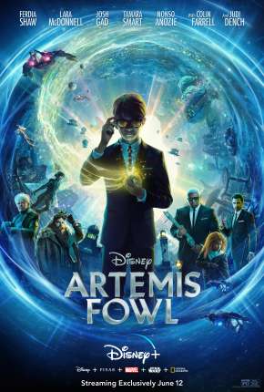 Capa do Filme Artemis Fowl - O Mundo Secreto (2020) – pôster oficial
