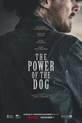 Capa do Filme Ataque dos Cães - The Power of the Dog (2022) – pôster oficial