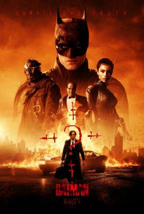 Capa do Filme Batman - 4K ULTRA HD (2022) – pôster oficial