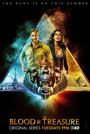Capa do Série Blood e Treasure - 1ª Temporada (2019) – pôster oficial