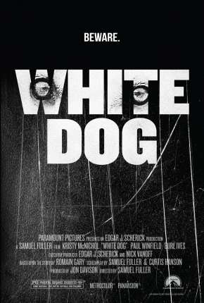 Capa do Filme Cão Branco (1982) – pôster oficial