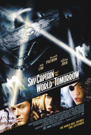 Capa do Filme Capitão Sky e o Mundo de Amanhã - Sky Captain and the World of Tomorrow (2004) – pôster oficial