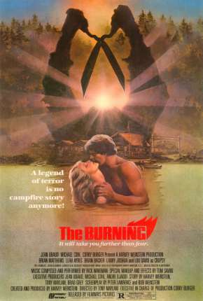 Capa do Filme Chamas da Morte (1981) – pôster oficial