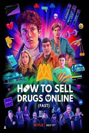 Capa do Série Como Vender Drogas Online - Rápido - 3ª Temporada (2021) – pôster oficial