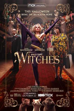 Capa do Filme Convenção das Bruxas - The Witches (2021) – pôster oficial
