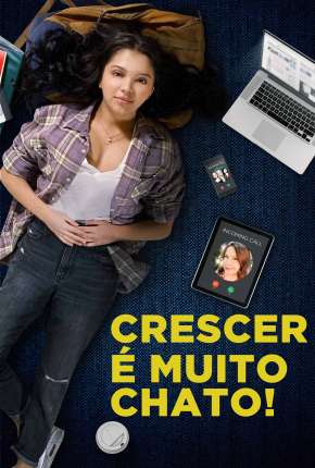 Capa do Filme Crescer é Muito Chato (2022) – pôster oficial