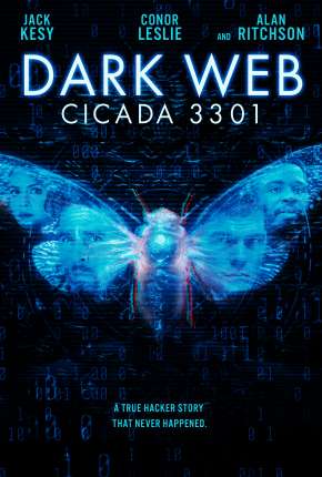 Capa do Filme Dark Web - Cicada 3301 Legendado (2021) – pôster oficial