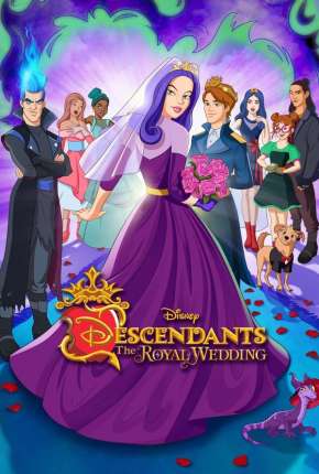 Capa do Filme Descendentes - O Casamento Real (2021) – pôster oficial