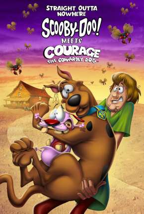 Capa do Filme Diretamente de Lugar Nenhum - Scooby-Doo! Encontra Coragem (2021) – pôster oficial